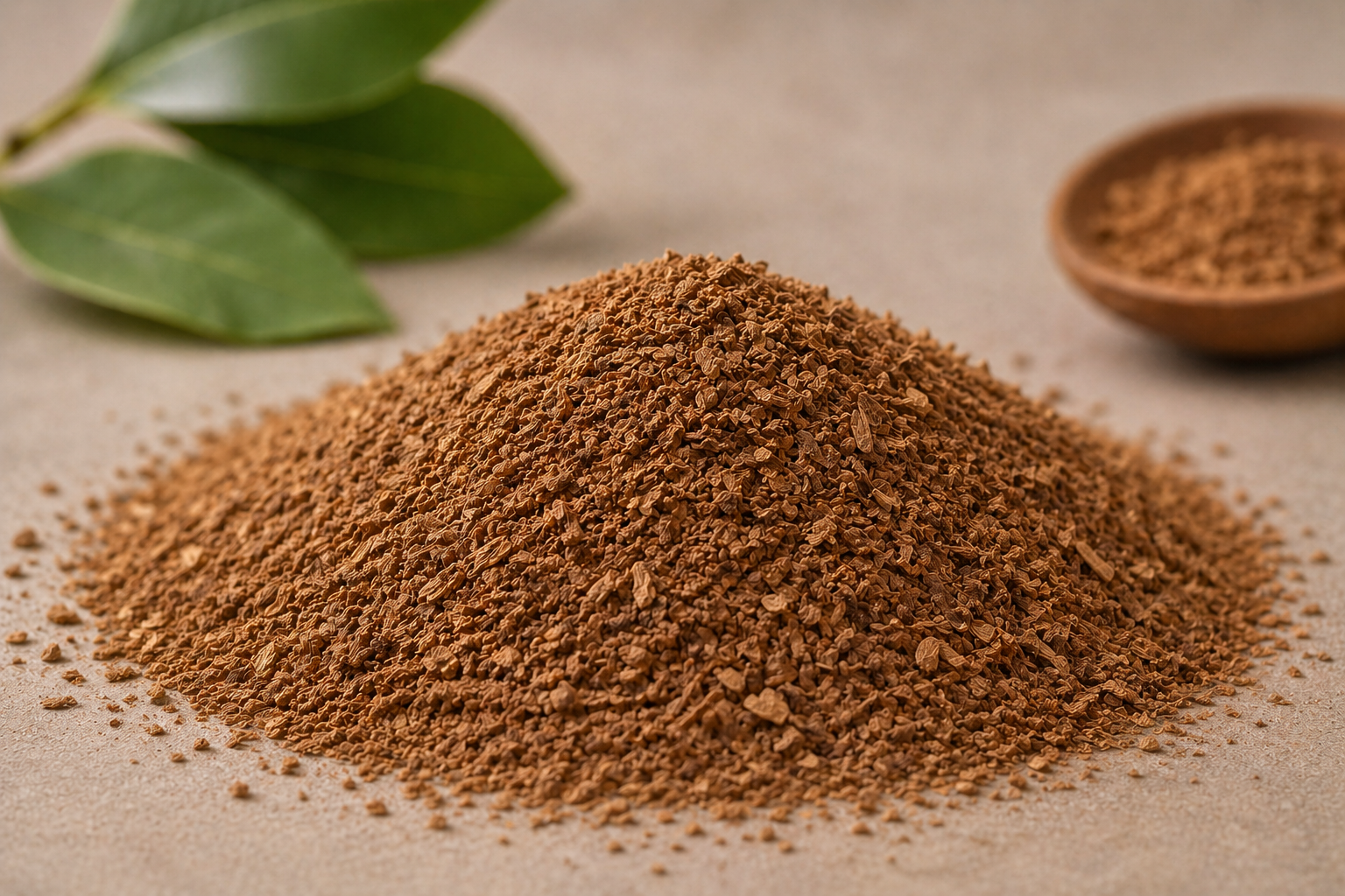 Uniformly cut pieces of true Ceylon cinnamon sticks prepared for culinary and retail use